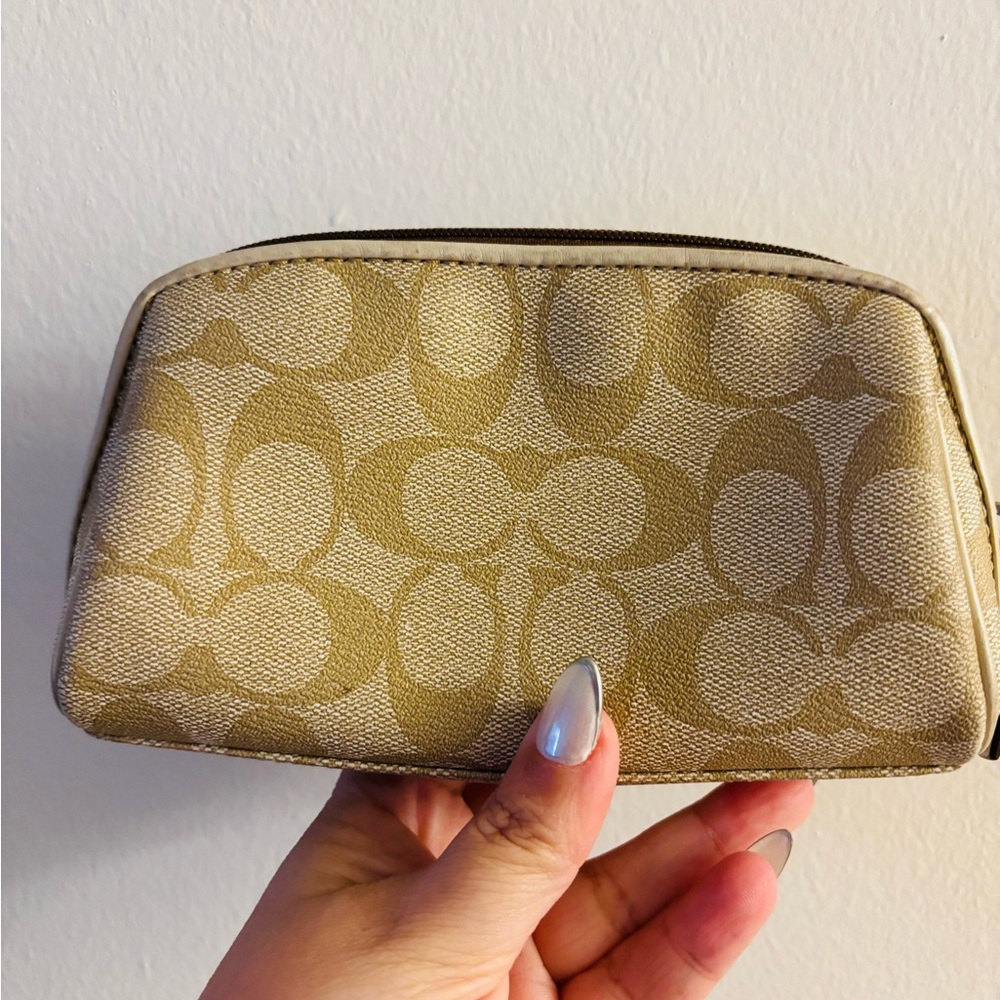 Coach Beige and Pink Women's Bag - Picture 2 of 6